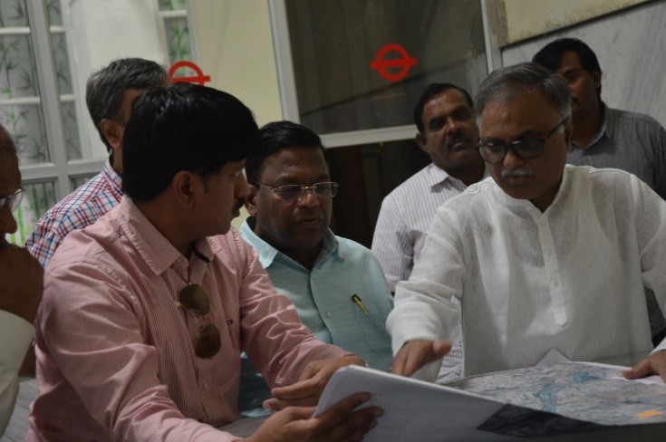 Discussion on Route Options with Engineer-in-Chief, R&B, Telangana